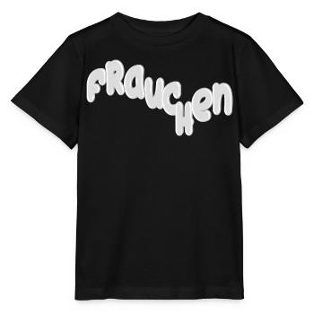 Mistress Silver Curvy Font Design - Stanley/Stella MINI CREATOR Kids’ T-Shirt - black - Front - Mikhail (115cm)