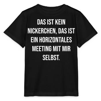 Horizont zum Selbst - Stanley/Stella Kinder T-Shirt MINI CREATOR  - Schwarz - Vorne - Mikhail (115cm)
