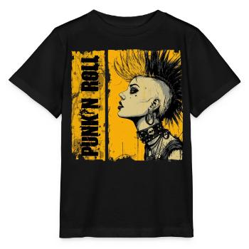 Fille Punk’n Roll - T-shirt bio MINI CREATOR Stanley/Stella Enfant - noir - Devant - Mikhail (115cm)