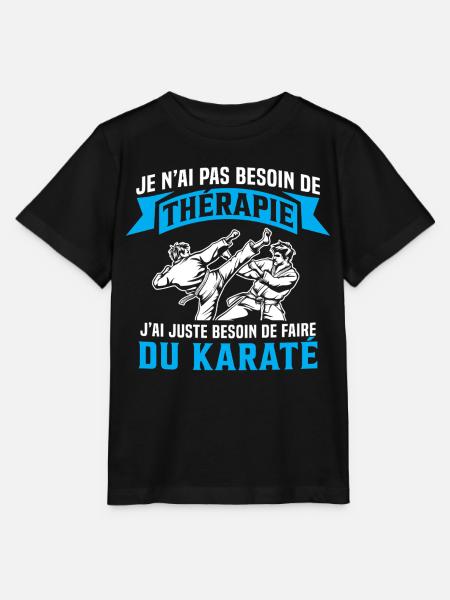 Ich muss nur Karate Karate machen Geschenk Karate - Stanley/Stella Kinder T-Shirt MINI CREATOR - Schwarz