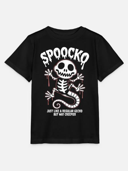 Spooky Skeleton Halloween - Stanley/Stella Kinder T-Shirt MINI CREATOR  - Schwarz