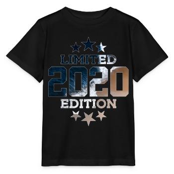 ÉDITION LIMITÉE 6E ANNIVERSAIRE 2020 - T-shirt bio MINI CREATOR Stanley/Stella Enfant - noir - Devant - Mikhail (115cm)