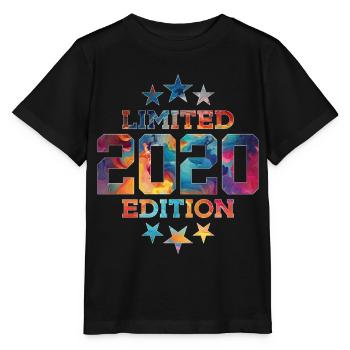 ÉDITION LIMITÉE 6E ANNIVERSAIRE 2020 - T-shirt bio MINI CREATOR Stanley/Stella Enfant - noir - Devant - Mikhail (115cm)