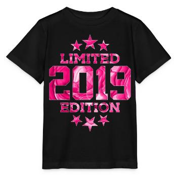 LIMITED EDITION 2019 7TH BIRTHDAY - Stanley/Stella MINI CREATOR Kids’ T-Shirt - black - Front - Mikhail (115cm)