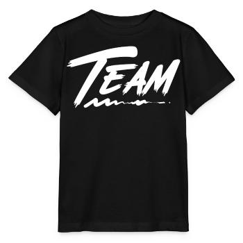 Équipe - T-shirt bio MINI CREATOR Stanley/Stella Enfant - noir - Devant - Mikhail (115cm)