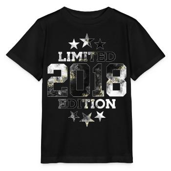 ÉDITION LIMITÉE 8E ANNIVERSAIRE 2018 - T-shirt bio MINI CREATOR Stanley/Stella Enfant - noir - Devant - Mikhail (115cm)