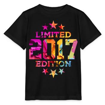 ÉDITION LIMITÉE 2017 9E ANNIVERSAIRE - T-shirt bio MINI CREATOR Stanley/Stella Enfant - noir - Devant - Mikhail (115cm)