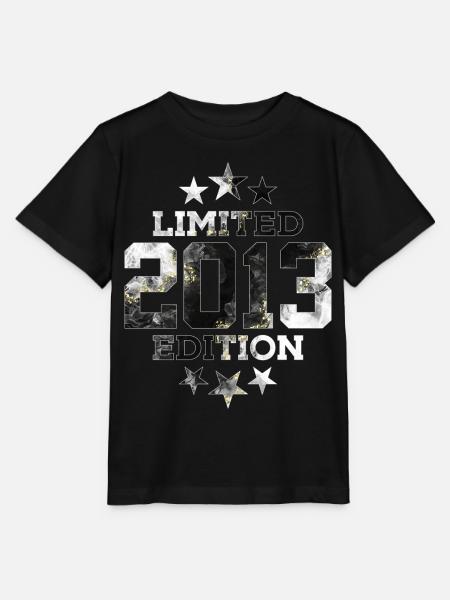 LIMITED EDITION 2013 13. GEBURTSTAG - Stanley/Stella Kinder T-Shirt MINI CREATOR - Schwarz