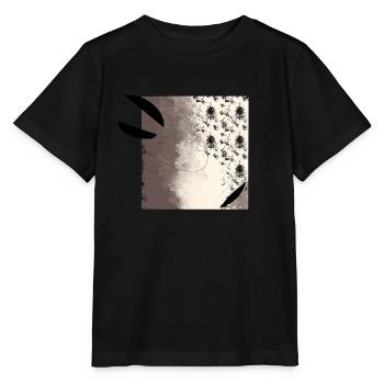 Ombres abstraites et surfaces lumineuses - T-shirt bio MINI CREATOR Stanley/Stella Enfant - noir - Devant - Mikhail (115cm)