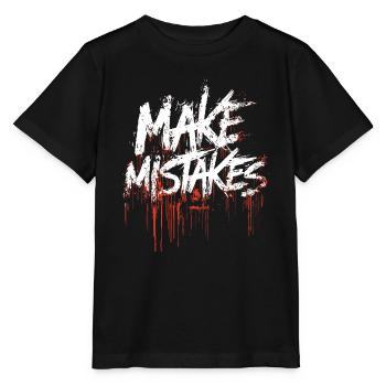 Mache Fehler - Stanley/Stella Kinder T-Shirt MINI CREATOR  - Schwarz - Vorne - Mikhail (115cm)