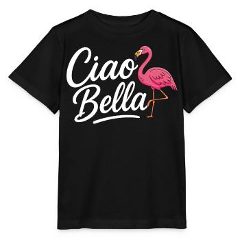 Ciao Bella - Stanley/Stella MINI CREATOR Kids’ T-Shirt - black - Front - Mikhail (115cm)