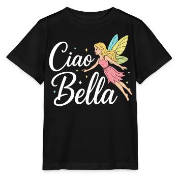 Ciao Bella - Stanley/Stella MINI CREATOR Kids’ T-Shirt - black - Front - Mikhail (115cm)
