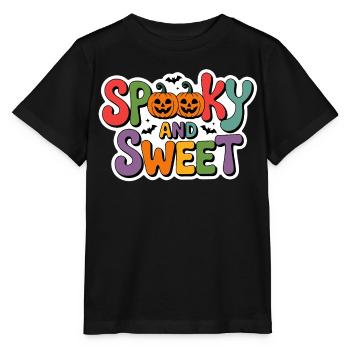 Halloween effrayant et doux - T-shirt bio MINI CREATOR Stanley/Stella Enfant - noir - Devant - Mikhail (115cm)