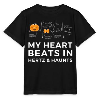 Lustige Wissenschaft und Technik Halloween TShirt - Stanley/Stella Kinder T-Shirt MINI CREATOR  - Schwarz - Vorne - Mikhail (115cm)