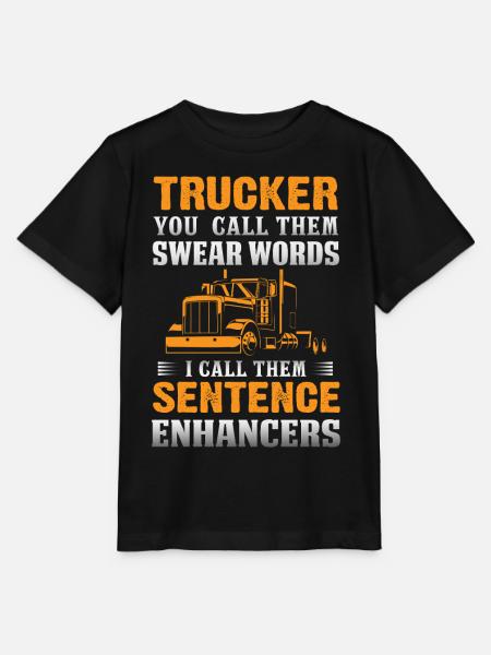 Lkw Fahrer - Stanley/Stella Kinder T-Shirt MINI CREATOR - Schwarz
