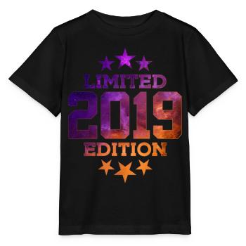 LIMITED EDITION 2019 7TH BIRTHDAY - Stanley/Stella MINI CREATOR Kids’ T-Shirt - black - Front - Mikhail (115cm)