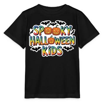 Spooky Halloween Kids - Stanley/Stella MINI CREATOR Kids’ T-Shirt - black - Front - Mikhail (115cm)