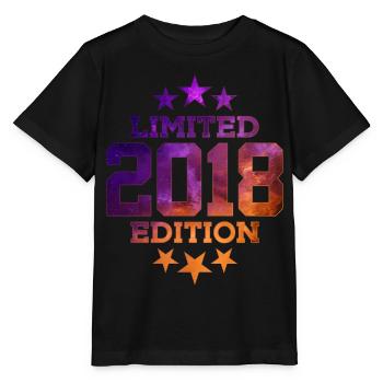 LIMITED EDITION 2018 8TH BIRTHDAY - Stanley/Stella MINI CREATOR Kids’ T-Shirt - black - Front - Mikhail (115cm)