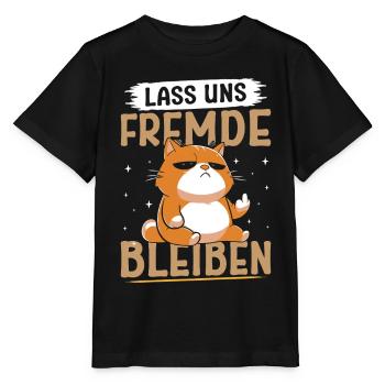 Majorque LET’S STAY STRANGERS Fun - T-shirt bio MINI CREATOR Stanley/Stella Enfant - noir - Devant - Mikhail (115cm)