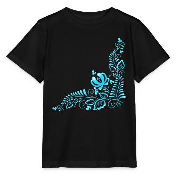 Ornement - T-shirt bio MINI CREATOR Stanley/Stella Enfant - noir - Devant - Mikhail (115cm)