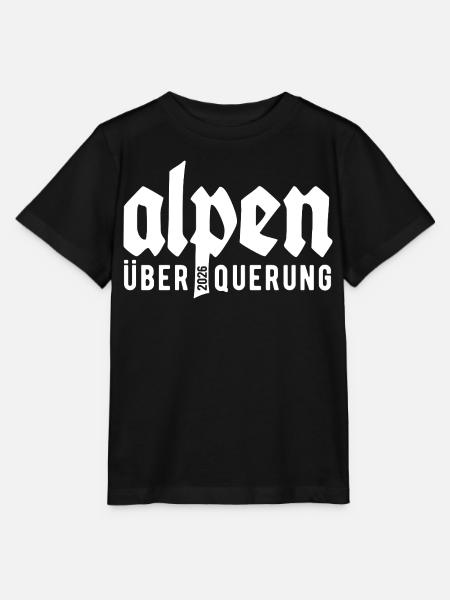 Alpen Überquerung 2026 - Wandern - Stanley/Stella Kinder T-Shirt MINI CREATOR - Schwarz