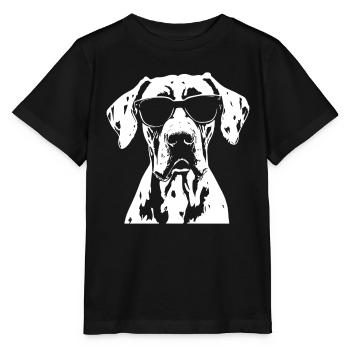 Great Dane Great Dane Sunglasses - Stanley/Stella MINI CREATOR Kids’ T-Shirt - black - Front - Mikhail (115cm)