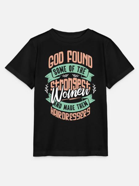 Frisörin Motivation Geschenk - Stanley/Stella Kinder T-Shirt MINI CREATOR  - Schwarz
