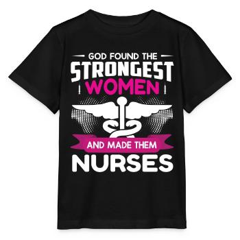 infirmier - T-shirt bio MINI CREATOR Stanley/Stella Enfant - noir - Devant - Mikhail (115cm)