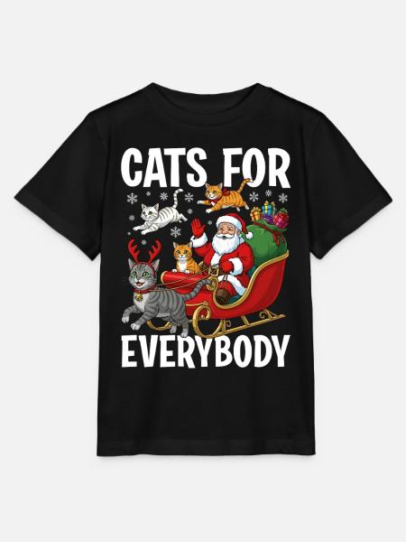 Cats For Everybody - Stanley/Stella Kinder T-Shirt MINI CREATOR - Schwarz