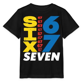 Sechs Sieben, 67 - Stanley/Stella Kinder T-Shirt MINI CREATOR  - Schwarz - Vorne - Mikhail (115cm)