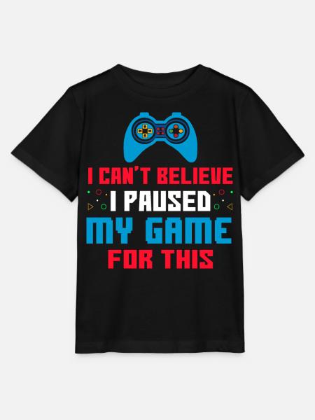 Gamer - Stanley/Stella Kinder T-Shirt MINI CREATOR - Schwarz