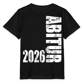 Abitur 2026 - Stanley/Stella Kinder T-Shirt MINI CREATOR  - Schwarz - Vorne - Mikhail (115cm)