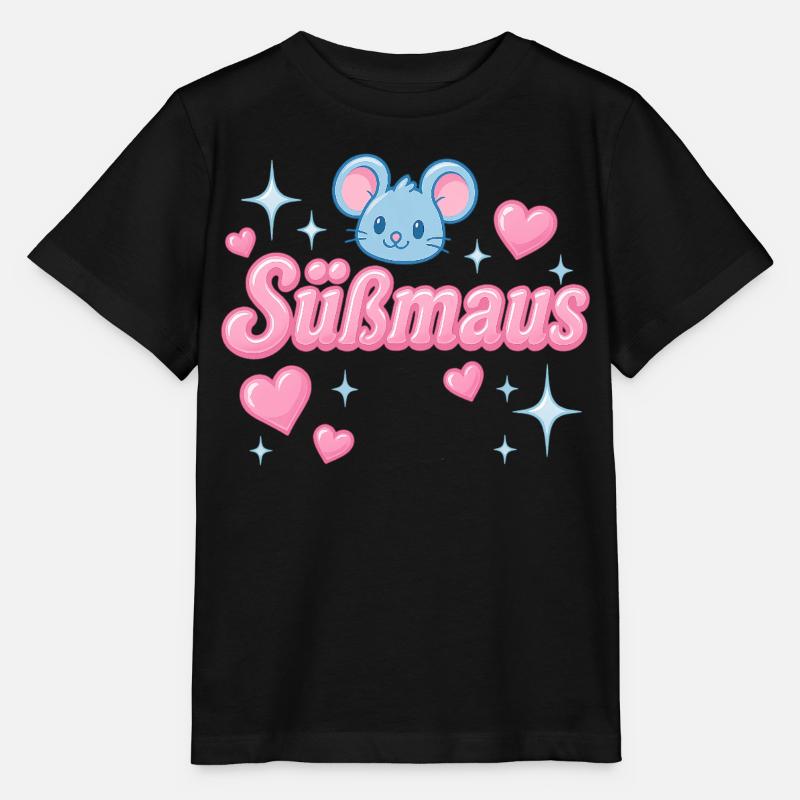 Süßmaus - y2K statement design - Stanley/Stella Kinder T-Shirt MINI CREATOR  - Schwarz