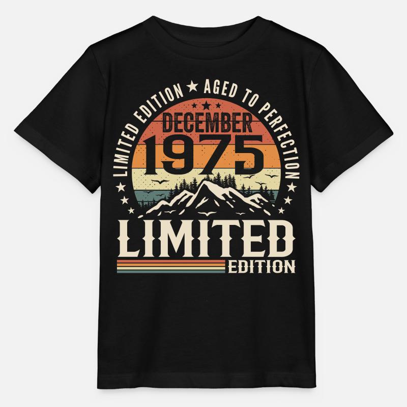 December 1975 - Stanley/Stella MINI CREATOR Kids’ T-Shirt - black
