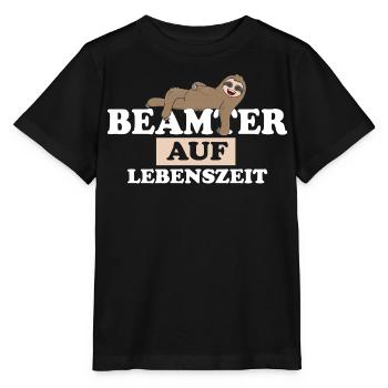 Fonctionnaire à vie - T-shirt bio MINI CREATOR Stanley/Stella Enfant - noir - Devant - Mikhail (115cm)