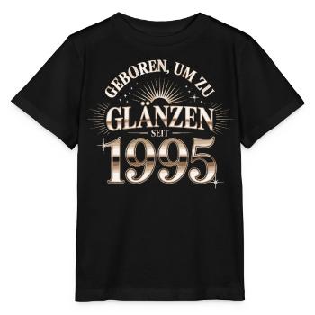 Né pour briller 1995 - T-shirt bio MINI CREATOR Stanley/Stella Enfant - noir - Devant - Mikhail (115cm)