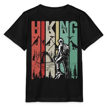 Hiking - Stanley/Stella Kinder T-Shirt MINI CREATOR  - Schwarz - Vorne - Mikhail (115cm)