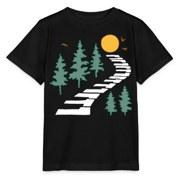 Der musikalische Weg - Stanley/Stella Kinder T-Shirt MINI CREATOR  - Schwarz - Vorne - Mikhail (115cm)