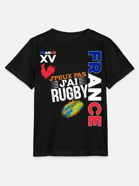 I Can't I Have Rugby Passion Rugby Player - Stanley/Stella Kinder T-Shirt MINI CREATOR  - Schwarz