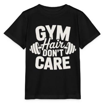 Gym - Stanley/Stella MINI CREATOR Kids’ T-Shirt - black - Front - Mikhail (115cm)