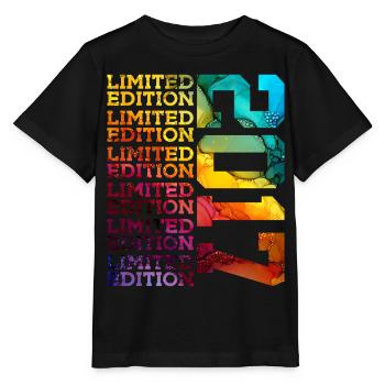 ÉDITION LIMITÉE 2017 9 ANS 9E ANNIVERSAIRE - T-shirt bio MINI CREATOR Stanley/Stella Enfant - noir - Devant - Mikhail (115cm)