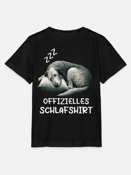 Offizielles Schlafshirt Irischer Wolfshund - Stanley/Stella Kinder T-Shirt MINI CREATOR - Schwarz