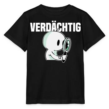 Détective - T-shirt bio MINI CREATOR Stanley/Stella Enfant - noir - Devant - Mikhail (115cm)