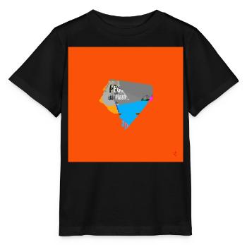 TEXTURA_DE_COLOR_#20 - Stanley/Stella Kinder T-Shirt MINI CREATOR  - Schwarz - Vorne - Mikhail (115cm)