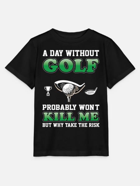 Golf - Stanley/Stella Kinder T-Shirt MINI CREATOR  - Schwarz