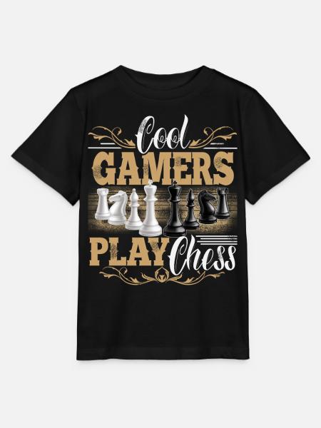 Schach - Stanley/Stella Kinder T-Shirt MINI CREATOR - Schwarz