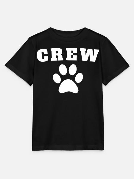 Crew Dog - Stanley/Stella Kinder T-Shirt MINI CREATOR - Schwarz