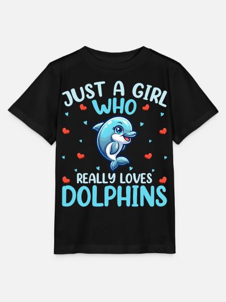 Delfin - Stanley/Stella Kinder T-Shirt MINI CREATOR - Schwarz