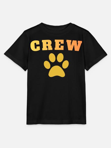Crew Dog - Stanley/Stella Kinder T-Shirt MINI CREATOR - Schwarz