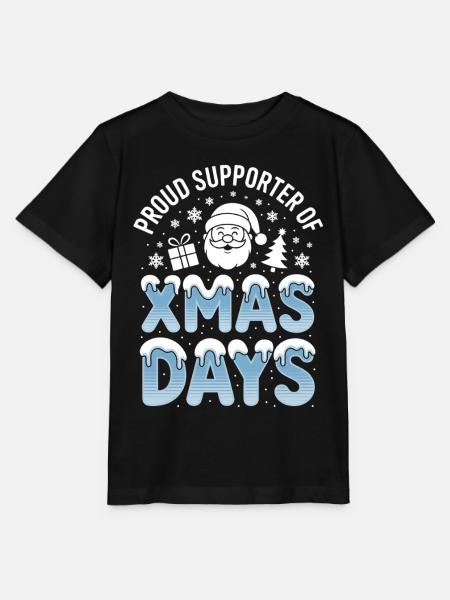 Xmas Days Unterstützer - Stanley/Stella Kinder T-Shirt MINI CREATOR - Schwarz